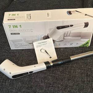 Electric Cleaning Brush with Adjustable Handle